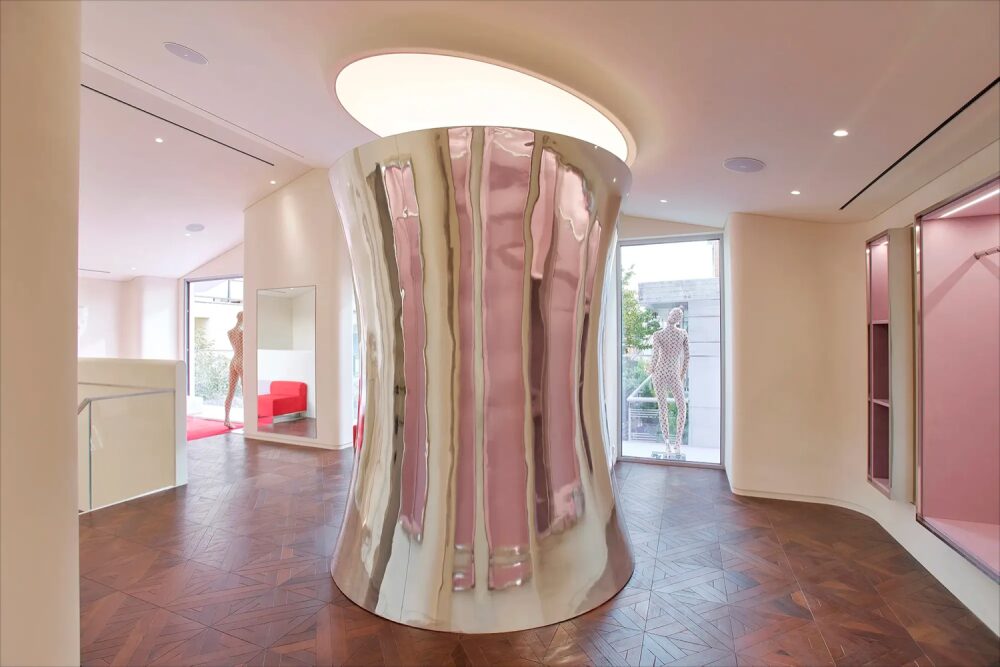 Marine Serre flagship store by Sybarite