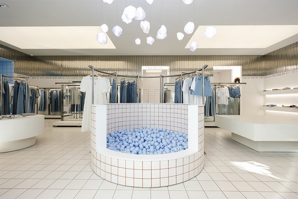 One by One Flagship Showroom by Between the Walls