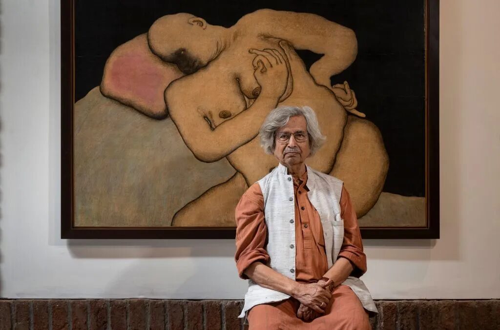 Jogen Chowdhury, ‘Towering Pillar’ of Indian Modern Art, Has Died at 87