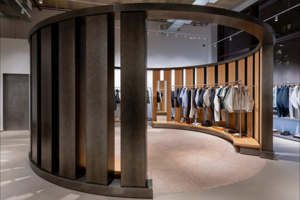 Goldwin New York store by New Material Research Laboratory