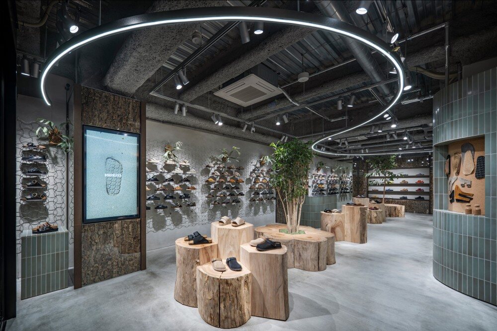 Birkenstock store by ATELIER WRITE