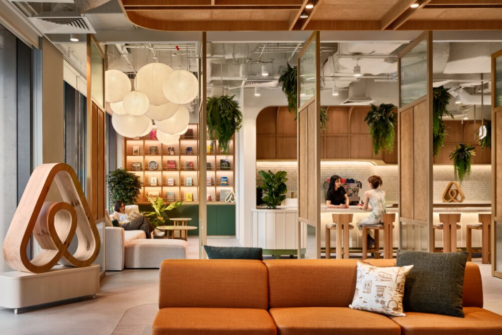 Airbnb Office by Space Matrix