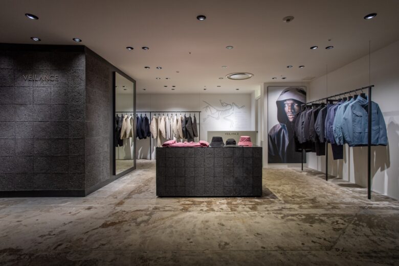 Arc’teryx Veilance shop-in-shop