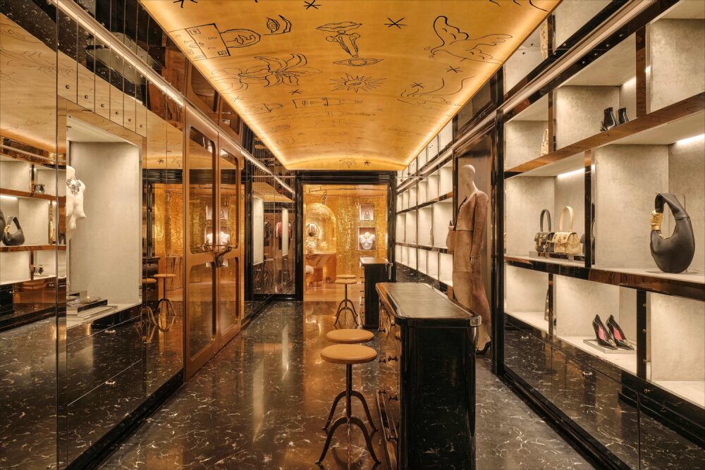 Schiaparelli store by Halleröd