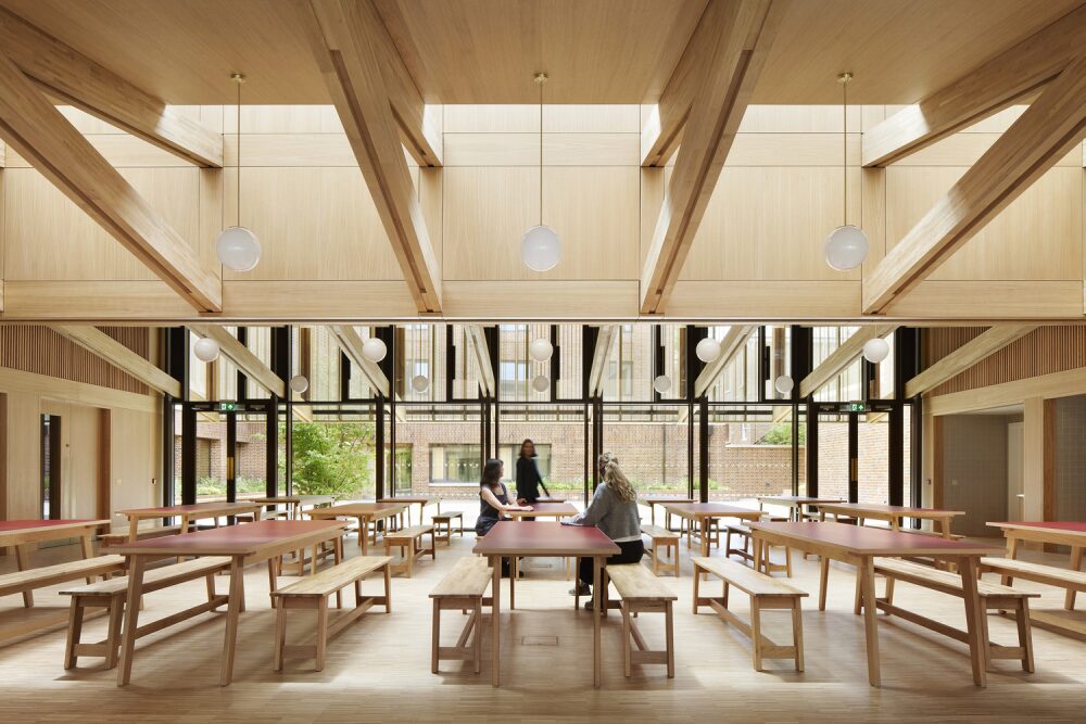Winchester College Girls Boarding Houses by Stanton Williams
