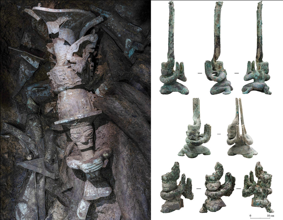 Bronze figurines