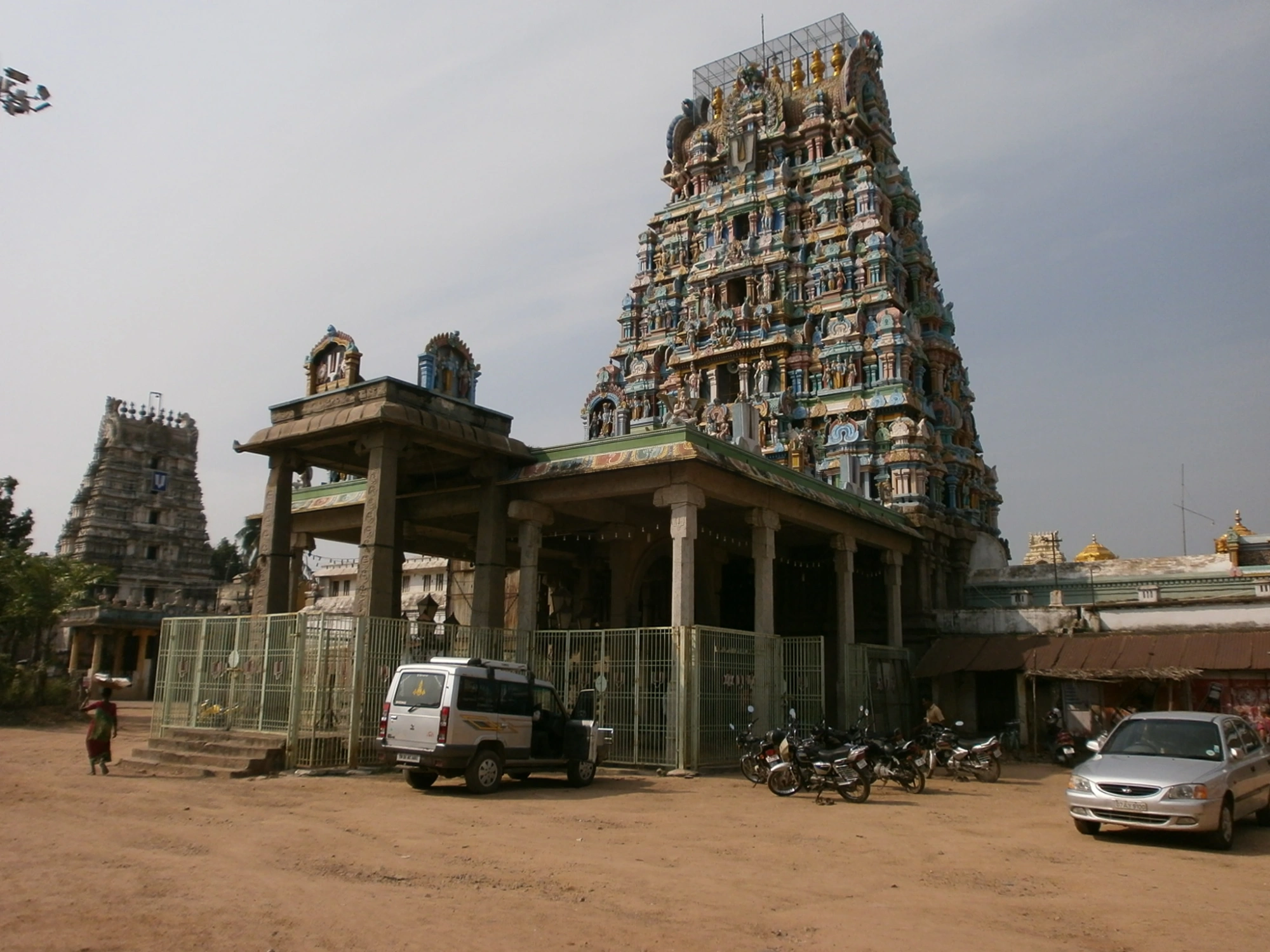 A large temple in India