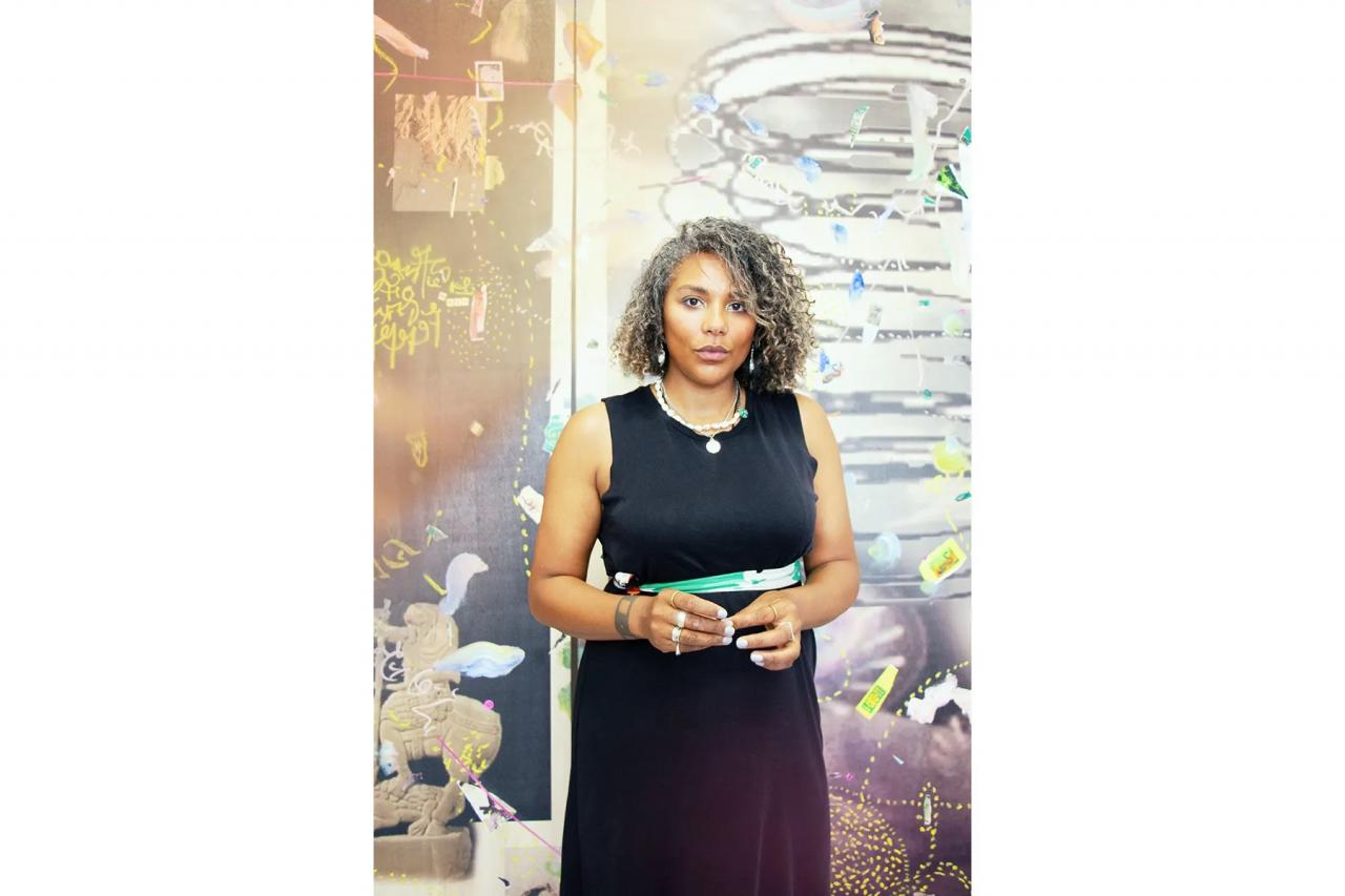 Artist Gaëlle Choisne at her studio in July, 2024. Artist Gaëlle Choisne at her studio in July, 2024.