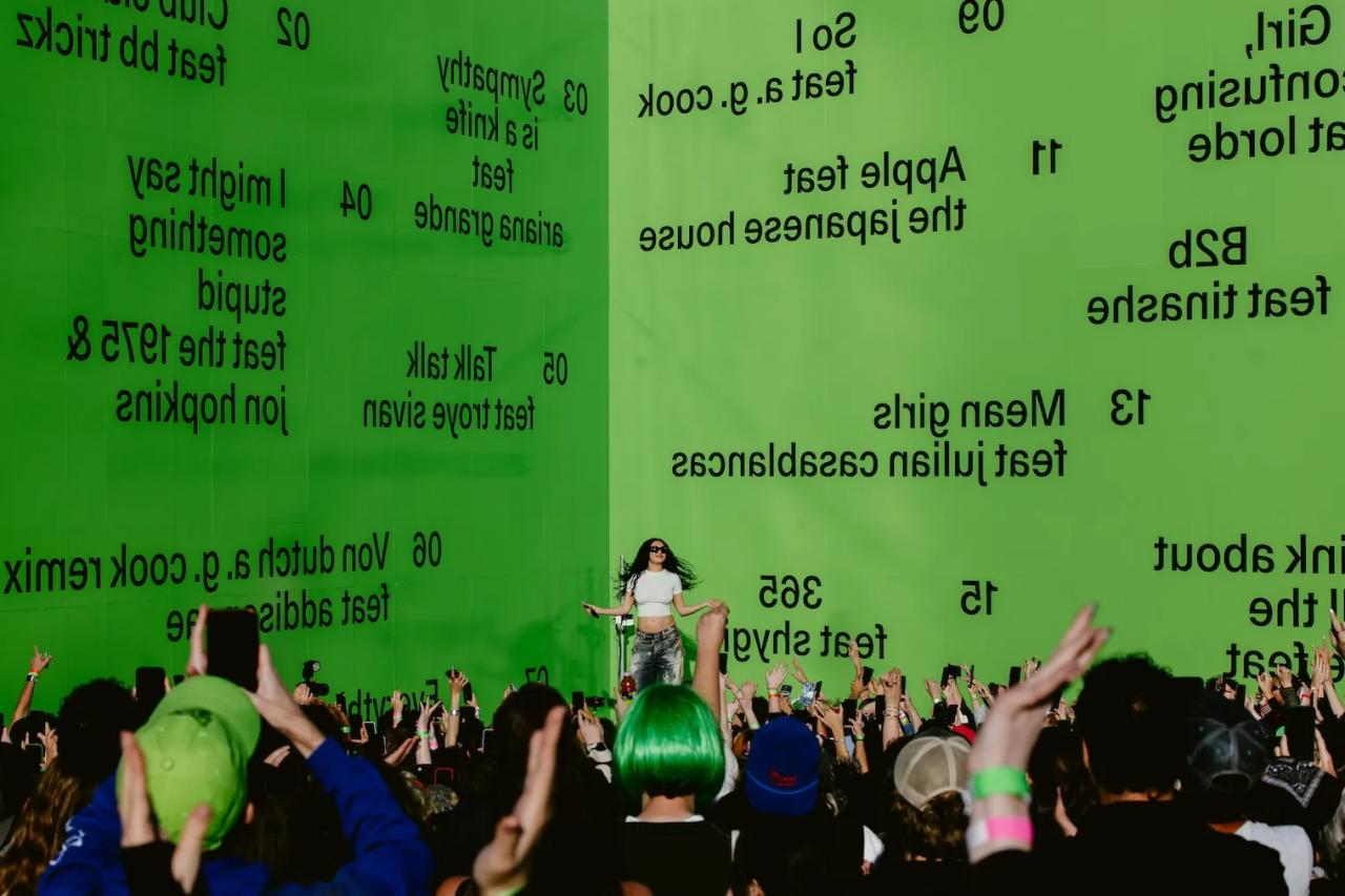 Charli xcx Performs