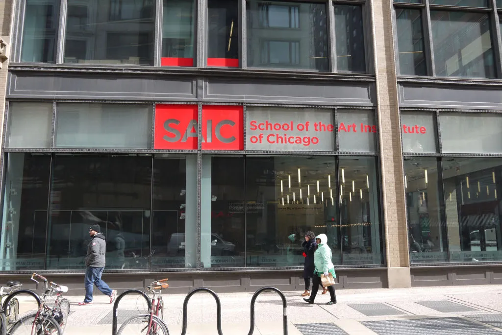 A building with a logo reading