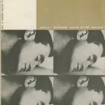 Magazine cover showing four stills of John Giorno sleeping