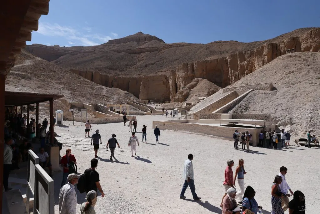 Exterior view of King Tutankhamun