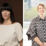 Composite image showing portraits of Eva Respini and Ruth Erickson.