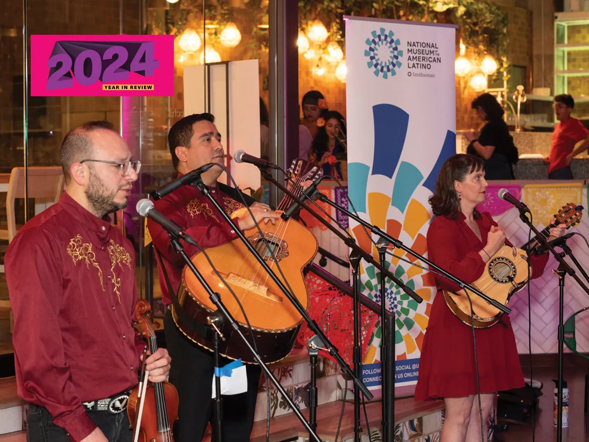 Performers at the National Museum of the American Latino