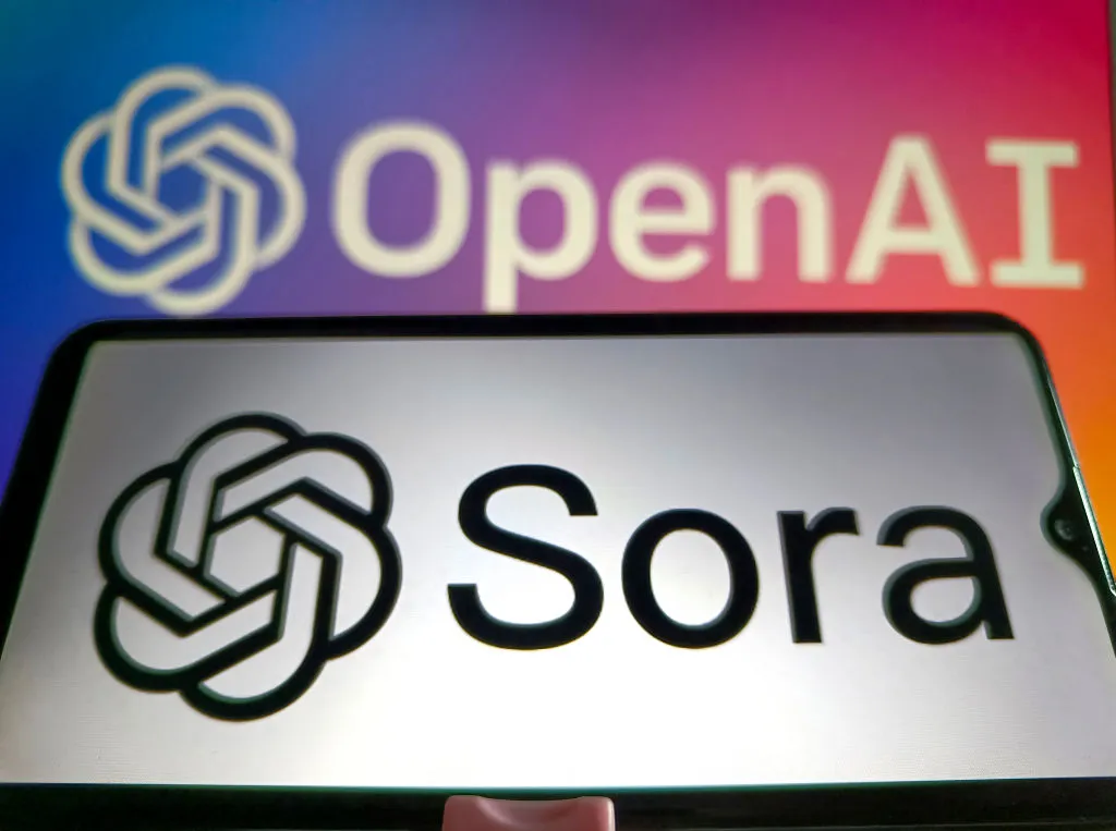 OpenAI officially launches the AI video generation model Sora in Suqian, Jiangsu, China, on December 10, 2024. (Photo by Costfoto/NurPhoto via Getty Images)