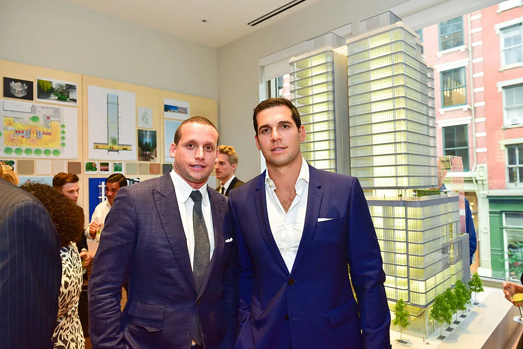 NEW YORK, NY - SEPTEMBER 20: Tal Alexander and Oren Alexander attend 565 Broome Sales Gallery launch event at 372 West Broadway on September 20, 2016 in New York City. (Photo by Sean Zanni/Patrick McMullan via Getty Images)