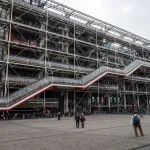 The Georges-Pompidou National Center for Art and Culture (CNAC) or Beaubourg is a multidisciplinary establishment entirely dedicated to modern and contemporary creation (plastic arts, books, drawing, music, live performance, cinema) in Paris, France, on November 11, 2024. Centre Pompidou will close its doors from 2025 to 2030 for major renovation work. (Photo by Riccardo Milani / Hans Lucas / Hans Lucas via AFP) (Photo by RICCARDO MILANI/Hans Lucas/AFP via Getty Images)