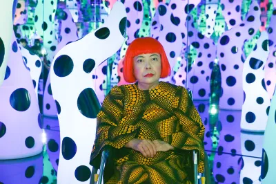NEW YORK, NY - NOVEMBER 07:  Yayoi Kusama attends the Yayoi Kusama 