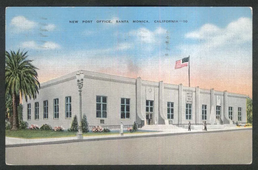 Santa Monica Post Office, California.