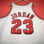 A basketball jersey with 23 on the back.