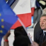 PARIS, FRANCE - MAY 01:  Francois Bayrou arrives a French Presidential Candidate Emmanuel Macron is about to give a political meeting at Grande Halle de La Villette on May 1, 2017 in Paris, France.  Emmanuel Macron faces President of the National Front, Marine Le Pen  in the final round of the French presidential elections on May 07.   (Photo by Aurelien Meunier/Getty Images)