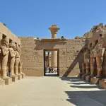 The Temple of Karnak in Luxor, Egypt,  2012.
