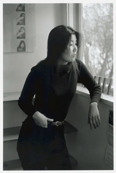 Portrait of Theresa Hak Kyung Cha in 1979.