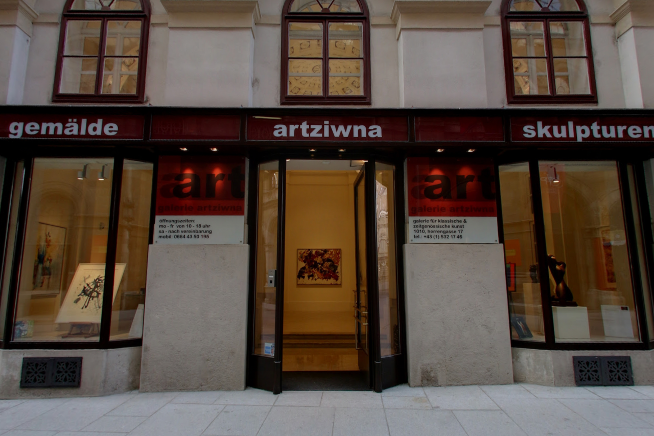 Gallery facade.