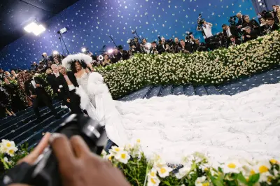 Evan Ross, Diana Ross at The 2025 Met Gala Celebrating 