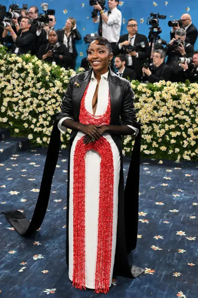 Ayo Edebiri at The 2025 Met Gala Celebrating 