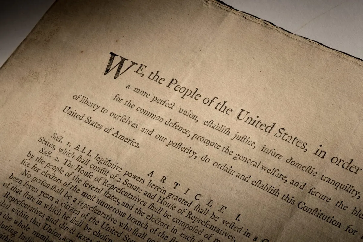 An aged document that begins 
