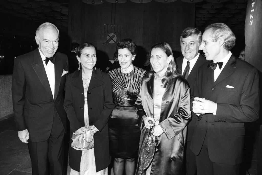 Leonard and Evelyn Lauder and friends attend the 30th anniversary celebration of the Whitney Museum