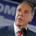New York City mayoral candidate and former New York governor Andrew Cuomo speaks during an election party following the primaries at the Carpenters Union in New York City on June 24, 2025. Ex-governor Cuomo conceded on June 24, 2025, to left-wing rival Zohran Mamdani in New York City Democratic mayoral primary. (Photo by John Lamparski / AFP) (Photo by JOHN LAMPARSKI/AFP via Getty Images)