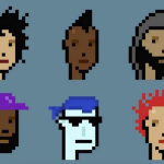 pixelated faces