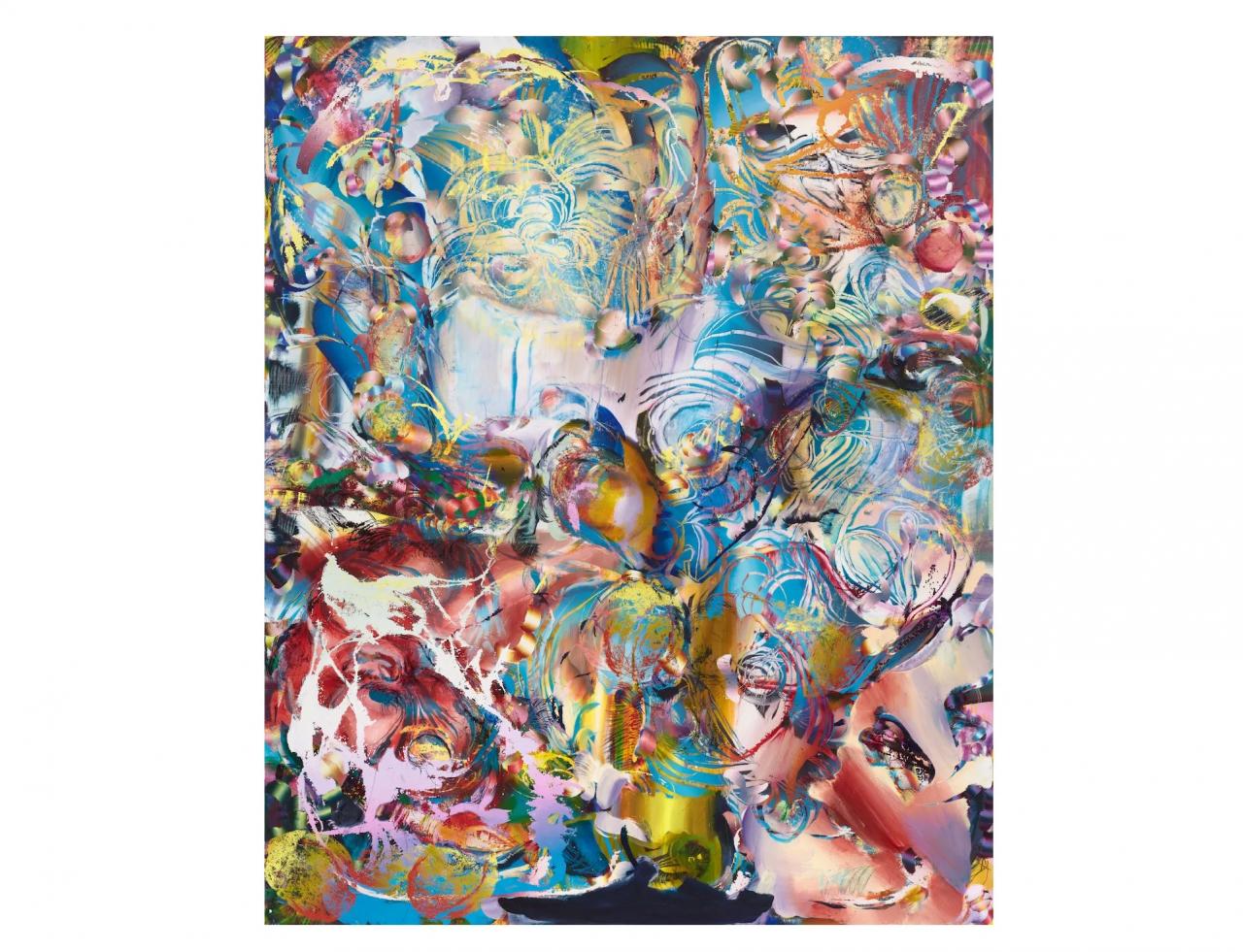 An abstract painting.