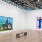 Installation view of 