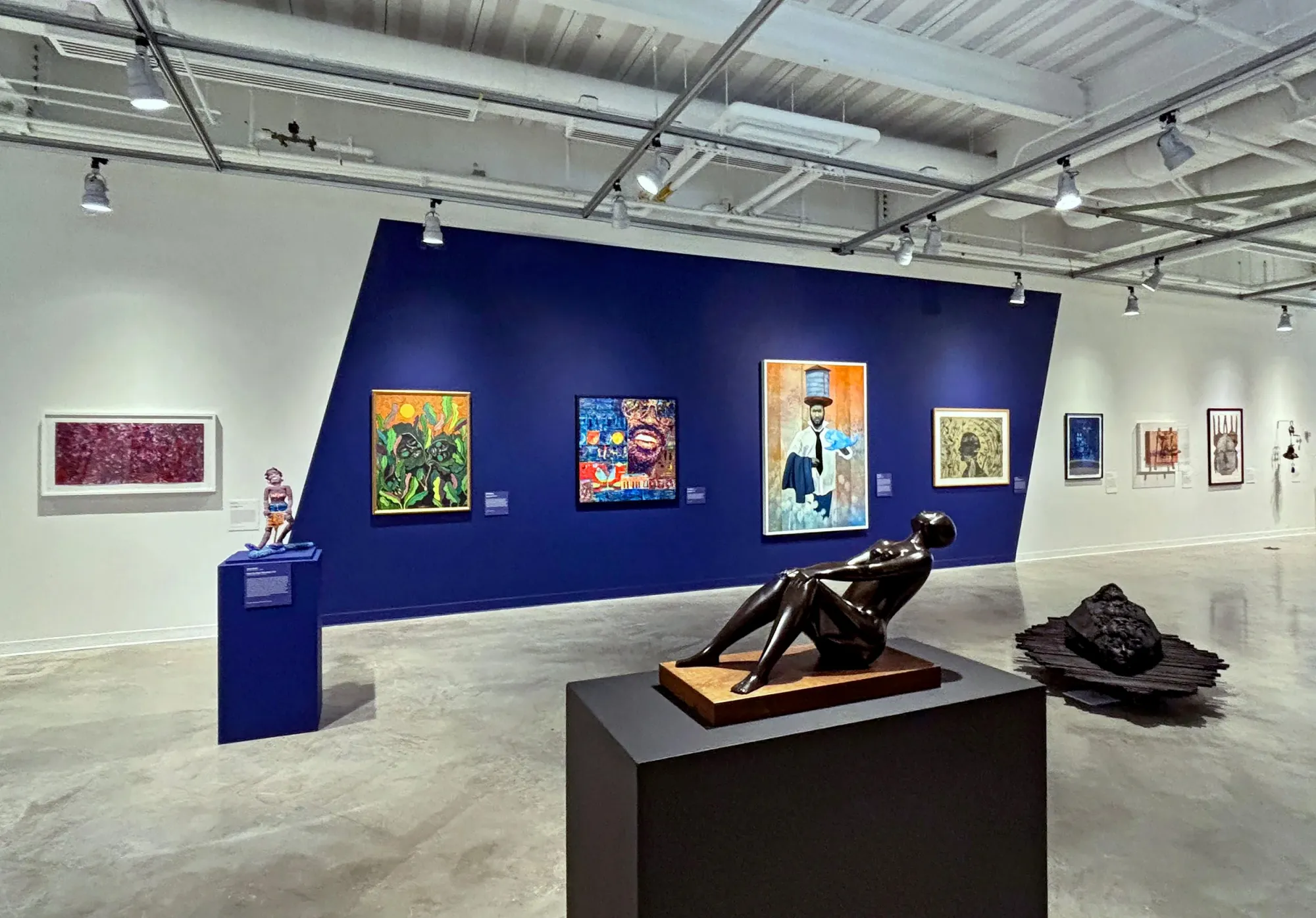 Exhibition view of