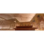 Deformation patterns and intensive rock fractures in the antechamber and burial chamber ceilings of King Tutankhamen