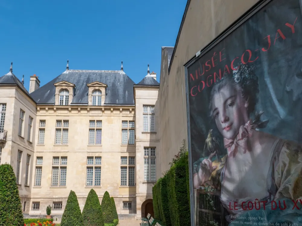 Paris (France): “musee Cognacq-Jay”, a museum located in the Donon Hotel