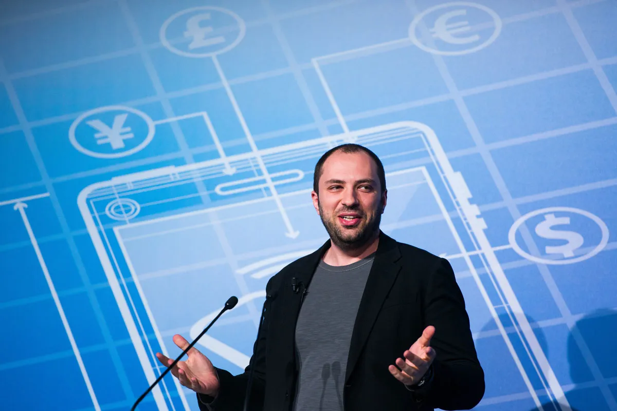 BARCELONA, SPAIN - FEBRUARY 24: Whatsapp CEO Jan Koum during a Keynote conference as part of the first day of the Mobile World Congress 2014 at the Fira Gran Via complex on February 24, 2014 in Barcelona, Spain. The annual Mobile World Congress hosts some of the world