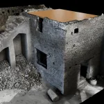 Digital reconstruction of the House of Thiasus, Pompeii, Italy.