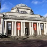 CARDIFF - FEBRUARY 03: A view of Wales National Museum on February 03, 2025 in Cardiff, Wales, United Kingdom.  A sign outside the National Museum in Cathays Park, Cardiff,  said the Museum stated it will be closed to the public until further notice. There has previous concerns regarding the condition of the building. (Photo by Huw Fairclough/Getty Images)