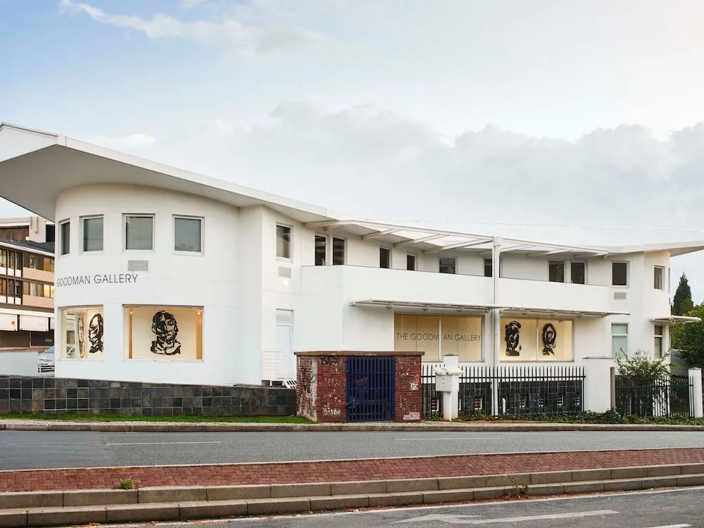 A gallery next to a road.