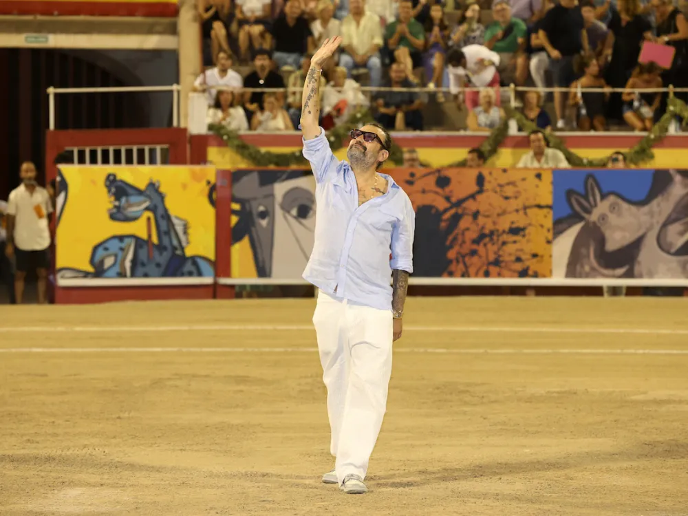 PALMA DE MALLORCA, SPAIN - AUGUST 08: Domingo Zapata attends the Zapatista bullfight on August 8, 2024, in Palma de Mallorca (Balearic Islands, Spain). (Photo By Raul Terrel/Europa Press via Getty Images)