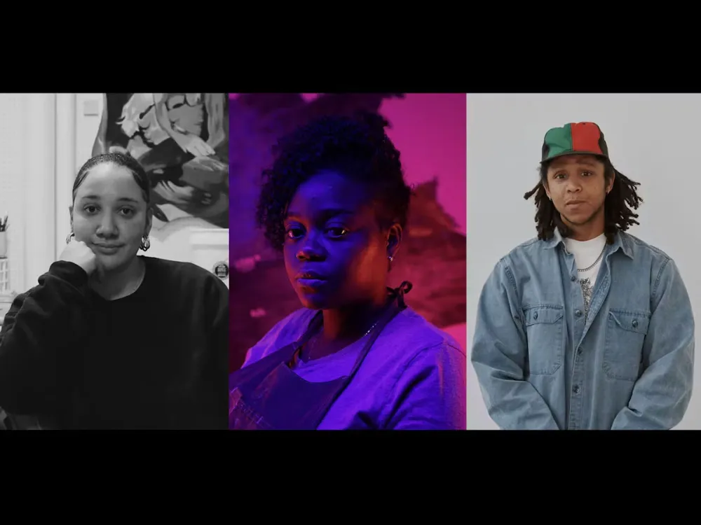 Composite portrait of Derriann Pharr, Simonette Quamina, and Taylor Simmons.