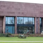 11 March 2021, North Rhine-Westphalia, Bielefeld: View of the Kunsthalle Bielefeld. Several NRW municipalities with low Corona figures are taking advantage of the opportunity for local relaxation in trade and culture. Photo: Friso Gentsch/dpa (Photo by Friso Gentsch/picture alliance via Getty Images)