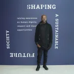 David Adjaye at a conference in 2019.