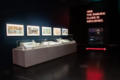 An installation view of 