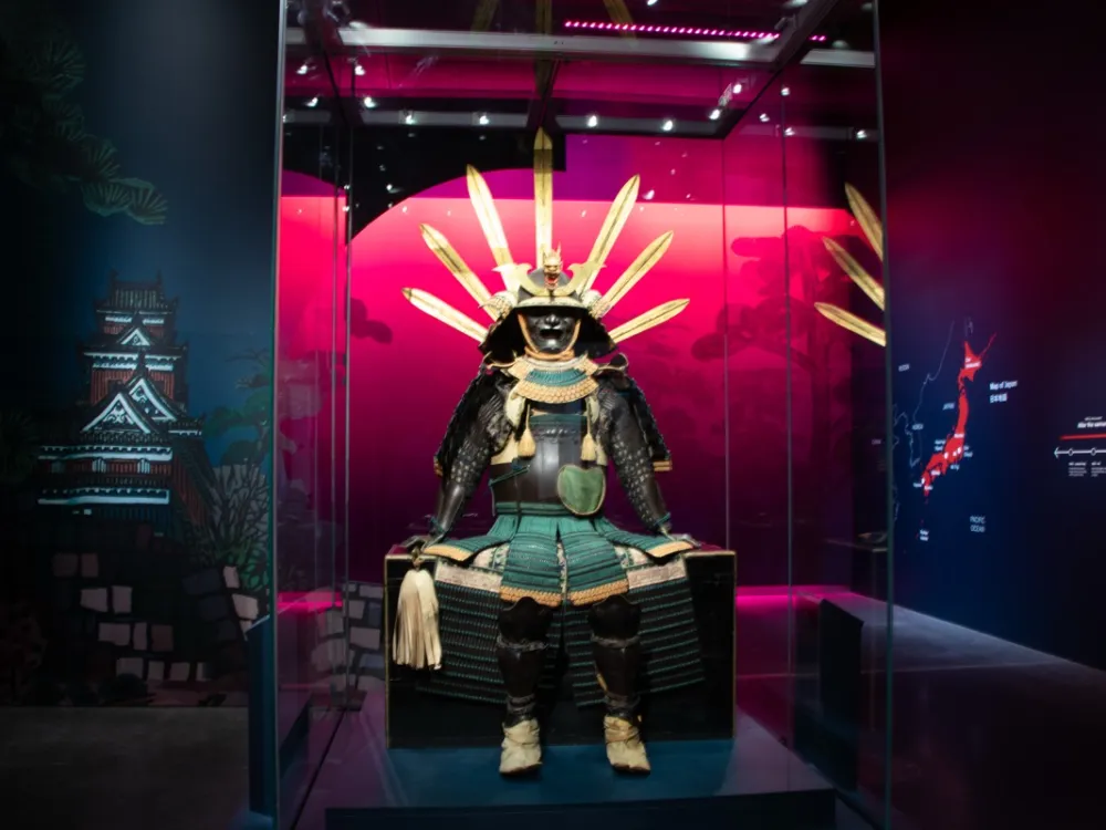 An installation view of 