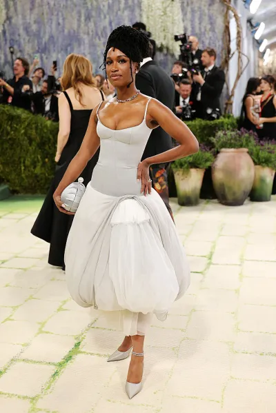 NEW YORK, NEW YORK - MAY 04: Tschabalala Self attends the 2026 Met Gala celebrating 